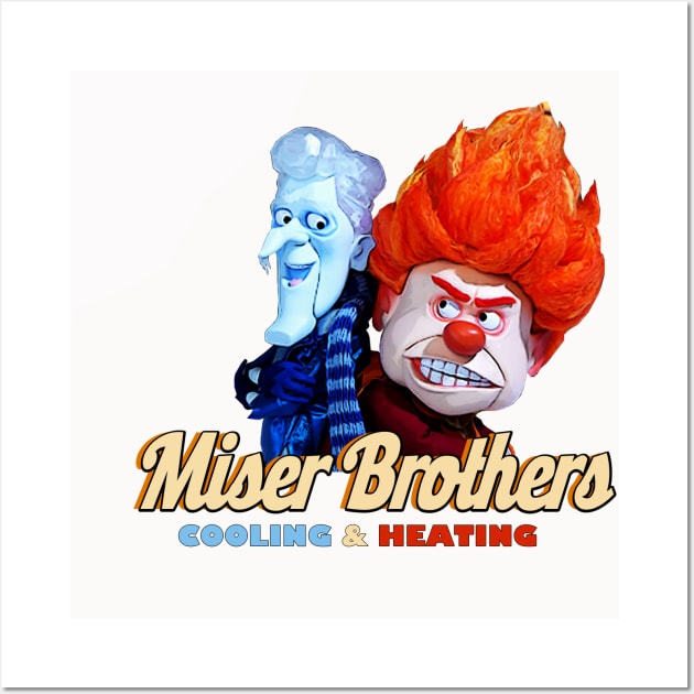 Miser Brothers Cooling & Heating Wall Art by 6ifari